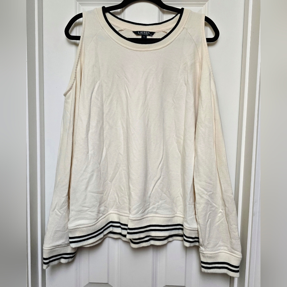 Lauren Ralph Lauren Cold Shoulder top